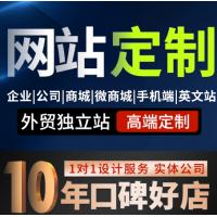 网站定制企业公司网页设计做网站制作做商城开发搭建外贸官网建设