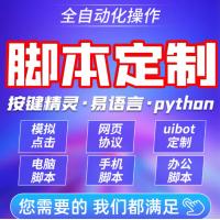 脚本定制软件开发按键精灵自动网页协议逆向编程模拟器易语言游戏